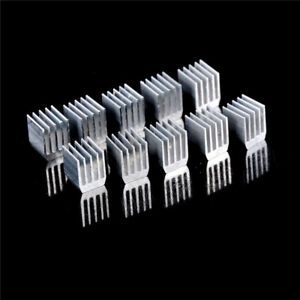 10pcs Aluminum Cooling 9x9x12MM Heat Sink RAM Radiator Heatsink Cooler   CA