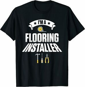 NEW LIMITED Funny Contractor Tools Floor Installation T-Shirt S-3XL