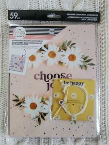 Happy Planner Choose Joy Companion Accessories Pack 59 Pieces New