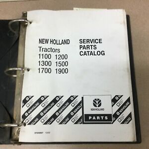 New Holland 1100 1200 1300 1500 1700 1900 TRACTOR PARTS CATALOG BOOK MANUAL LIST