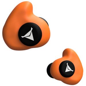 Decibullz Custom Molded Earplugs (Orange)