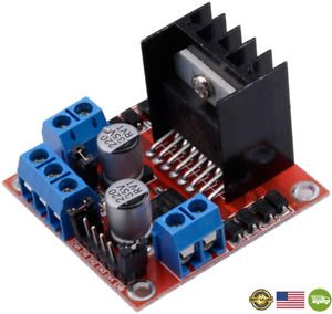 Qunqi L298N Motor Drive Controller Board Module Dual H Bridge DC Stepper for Ard