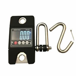 SF-912 300kg/50g Durable Hook Scale Black