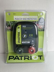 PATRIOT PE2 ELECTRIC 110V/AC FENCER 2 MILE/8 ACRE, FENCE ENERGIZER