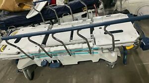 Stryker 1007 Glideaway Hospital Bed Patient Transport Stretcher Gurney