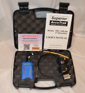 NEW Superior Accutrak Vpe Ultrasonic Leak Detector, Ac Frequency Response