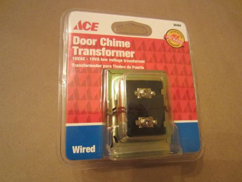 Ace Screw On 1/2&#034; Treaded Type or Base Mounted Door Chime Transformer (36484)