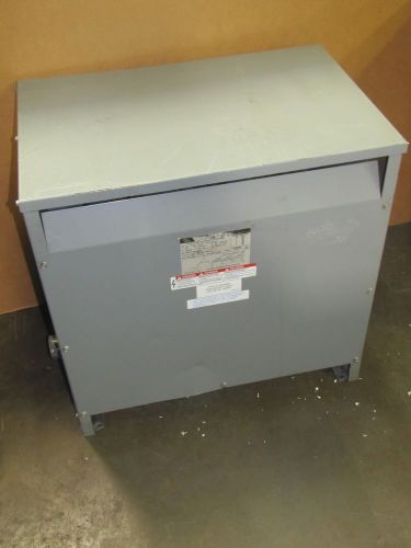 Square d sorgel 75t3h 75 kva 75kva h.v. 480 l.v. 208y/120 electric transformer for sale