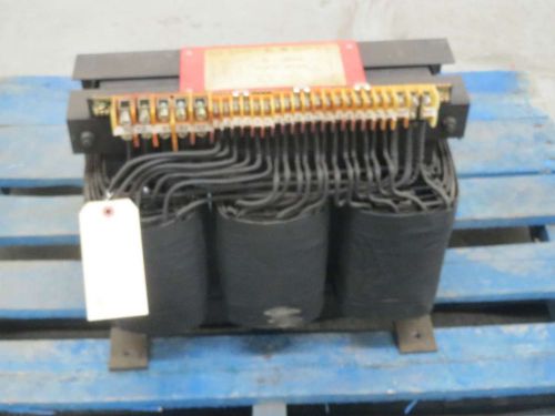 Allen bradley 40022-052-09 25kva 3ph 600v 208/120v voltage transformer b380910 for sale