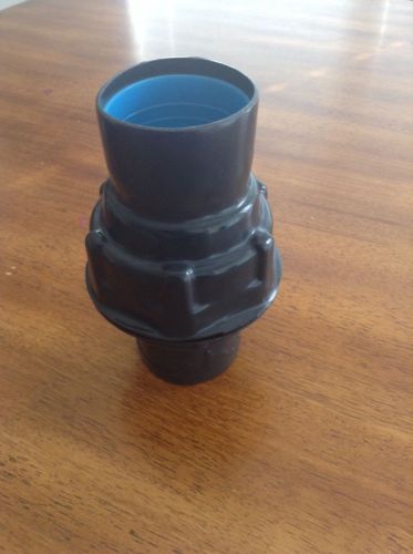 2&#034; pvc coated unf union.  ocal 3 piece coupling for sale