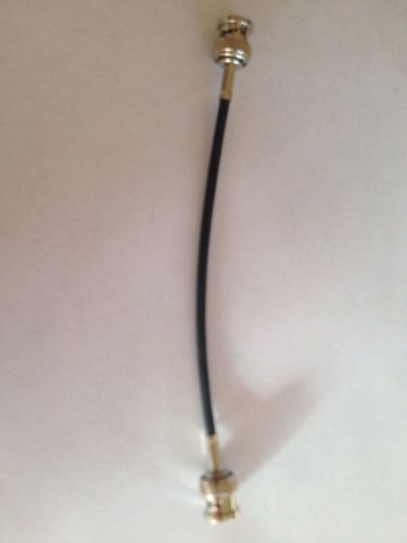 BNC Female-Female 6 Inch Coax Jumper Cable Belden 8218