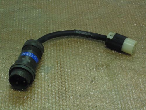 Crouse Hinds Grounded Ark Trol 60A 600VAC and Hubbell Twist Lock Plug 20A 250V