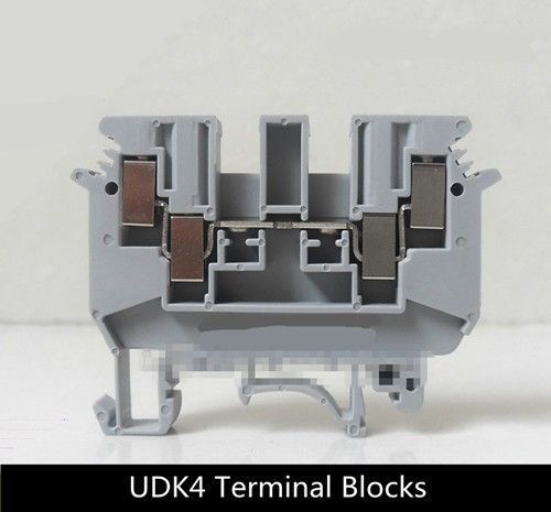 50Pcs Udk4 DIN rail connector Terminal blocks Phoenix type