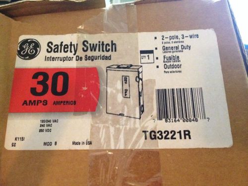 GE TG3221R Disconnect Switch