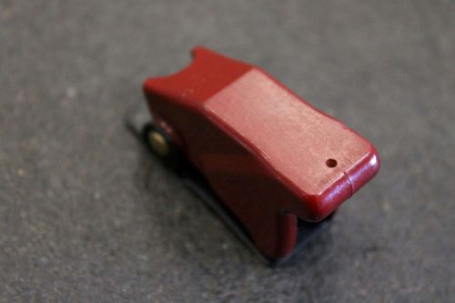 Grimes red toggle switch protector cover flip up vintage military free shipping