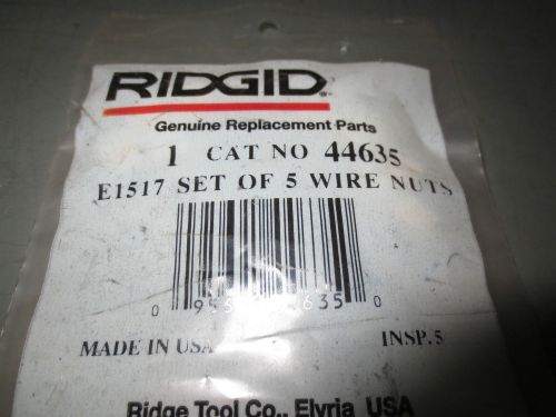 Ridgid 44635 PKG OF 5 WIRE NUTS