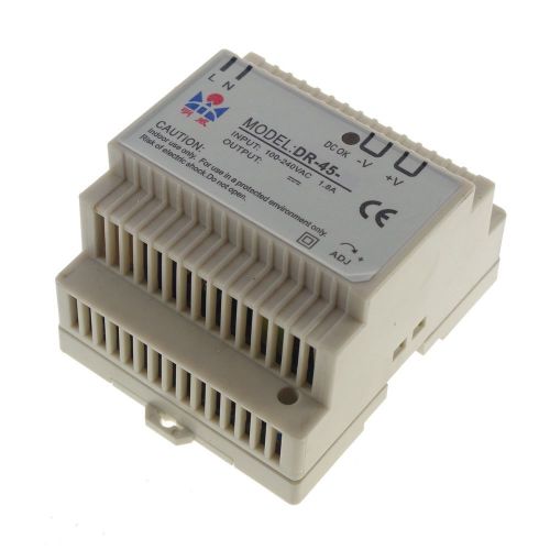 New 45W Din Rail Mounted 12VDC 2A Output Industrical Power supply Supplier