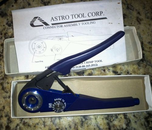 New!  astro crimping tool m22520/1-01 qualified to mil-dtl-22520/1 for sale