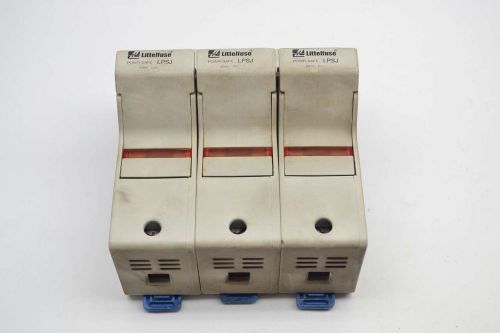 LITTELFUSE LPSJ60-3ID POWR-SAFE CLASS J 60A AMP 3P 600V-AC FUSE HOLDER B378110