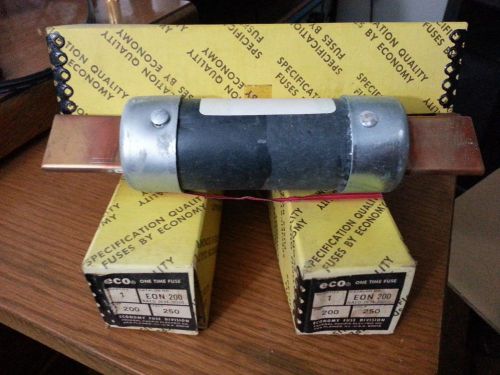 Federal Pacific Electric One Time Fuse 250 Volt 200 Amp EON 200
