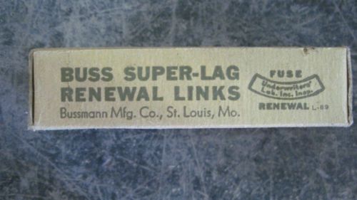 Nib buss super lag renewal links #lkn500 250 volt (2 per box) for sale