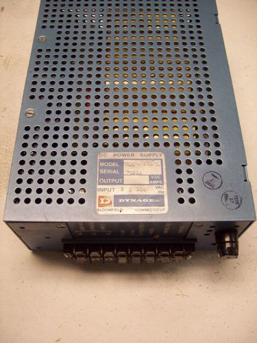 Dynage dc power supply 700-310b, 3 phase 208 input for sale