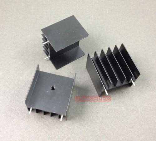 10pcs bi-directional power semiconductor heatsinks,30x30x25mm to-220 heat sinks for sale