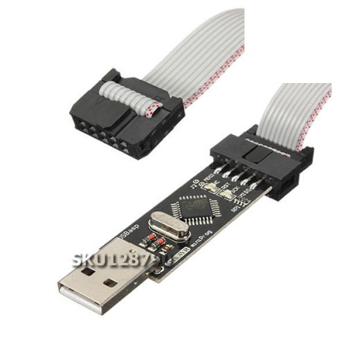 New USBASP USBISP AVR Programmer USB ATMEGA8 ATMEGA128