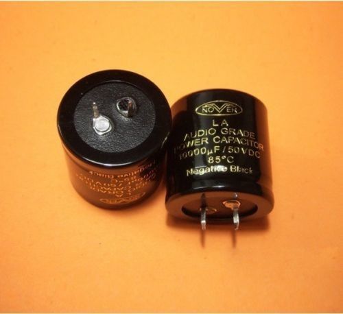 4001)2pcs/lot nover 10000uf 50v 35*35mm audio electrolytic capacitor 85 degree for sale