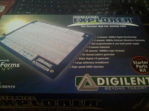 TI Digilent Explorer Kit Logic analyzer Digital Oscilloscope in One