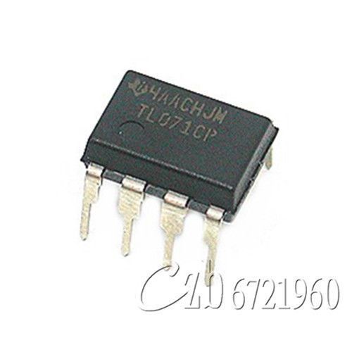 2PCS TL071 TL071CP DIP-8 Low Noise JFET Input Operational Amplifiers TI IC