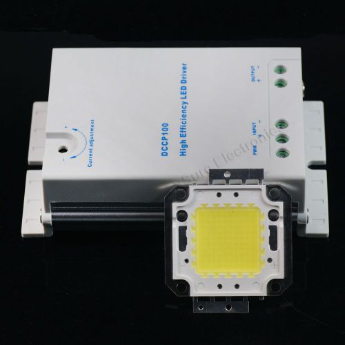 100w watt white high power led light lamp panel w 100w watt dc/dc led driver for sale