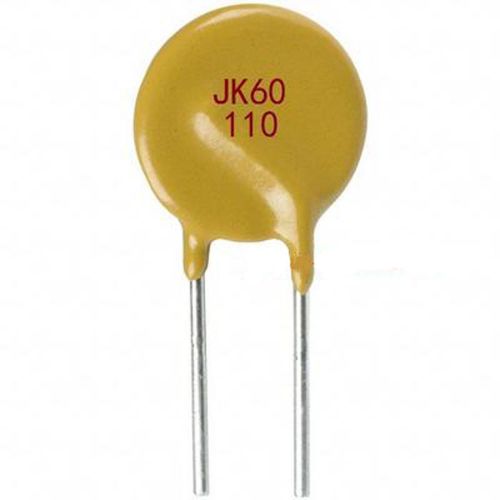 10 Pcs New JinKe Polymer PPTC PTC DIP Resettable Fuse 60V 1.1A JK60-110