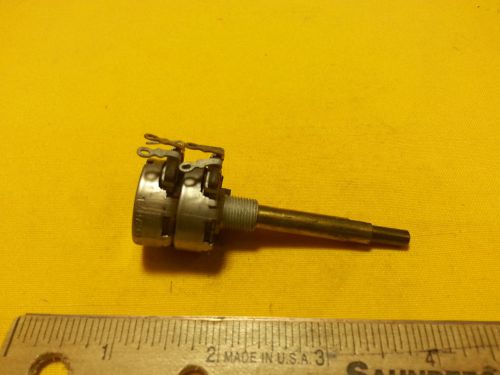Cts dual 2 gang potentiometer 500k/500k linear 1.625 inch long shaft for sale