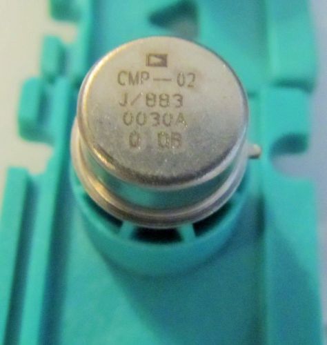 Mil-spec voltage comparator cans,cmp-02j/883,8 leads,rare obsolete,2 pc for sale