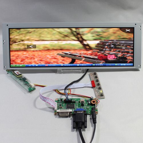 DVI+VGA LCD controller board RT2261+14.9inch 1280*390 LTA149B780F LCD screen