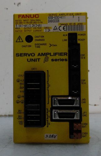 Fanuc servo amplifier unit, # a06b-6093-h111, used,  warranty for sale