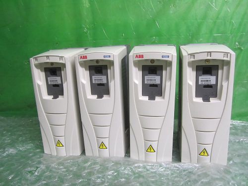ABB ACH550-UH-08A8-4 5HP AC Motor Drive -Lot of 4 (parts or not working)