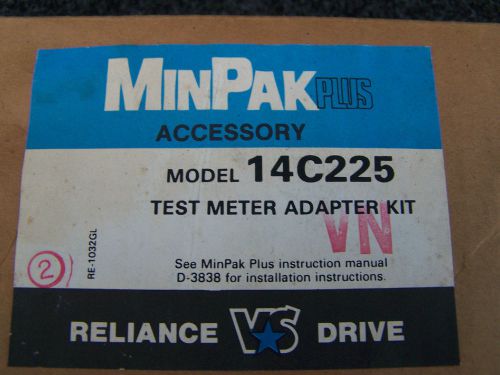 Reliance electric test meter adapter kit, 14c225 0-57006 for sale