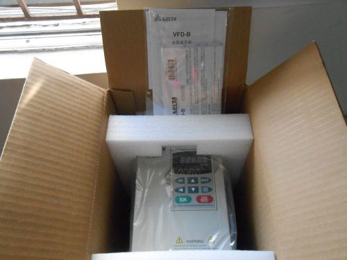 Vfd037b43a vfd-b variable frequency delta inverter 3 phase 380v 3.7kw new for sale