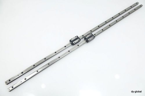 THK LM Guide SR15W+940mm 2Rail 2Block Used Linear Actuator Bearing DIY CNC Route