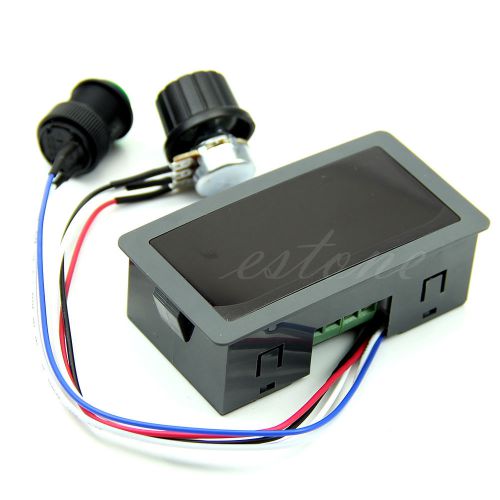 Max 8a 12v 24v dc 6-30v motor pwm speed controller with digital display &amp; switch for sale
