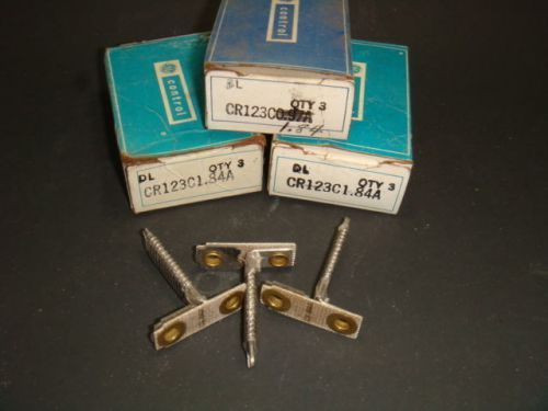 NEW LOT OF 3, GENERAL ELECTRIC CR123C1.84A, THERMAL OVERLOAD HEATER, NEW IN BOX