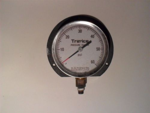 Steampunk trerice pressure gauge for sale