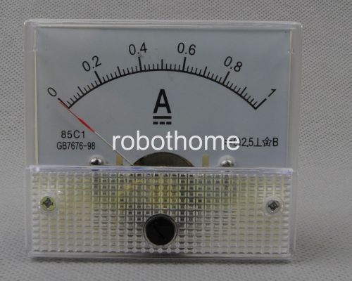 Dc ammeter head current measuring panel meter 50ma 85c1 head pointer mounting for sale
