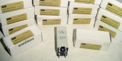New!! four (4) dayton time delay relays--1ejl9 dpdt, on delay, 8pin for sale