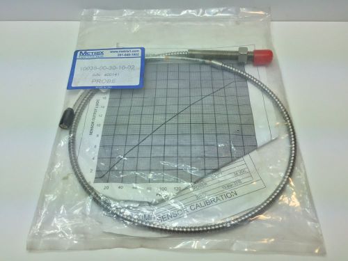 SEALED NEW! METRIX PROBE 10038-00-30-10-02 1003800301002 24 VDC