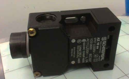 Schmersal az 15 zv safety interlock switch no actuator key for sale