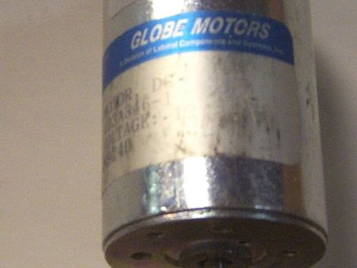 Globe 12 volt dc motor high torque new old stock