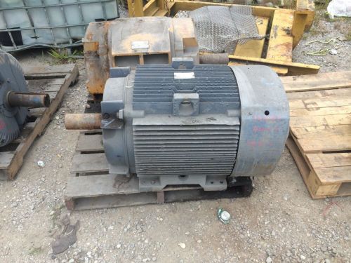 General Electric 125hp Electric Motor 444t Frame